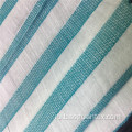 Текстиль с рисунком с окрашенной полосой из чистой хлопчатобумажной пряжи текстиль